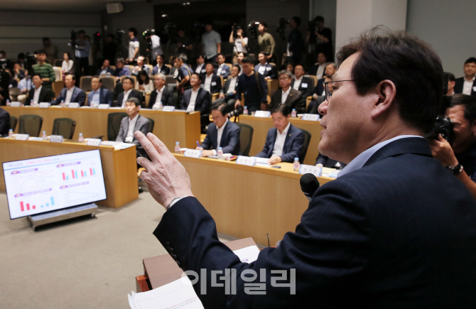 [포토]최종구 위원장 '성장단계별 혁신성장 금융지원과제'