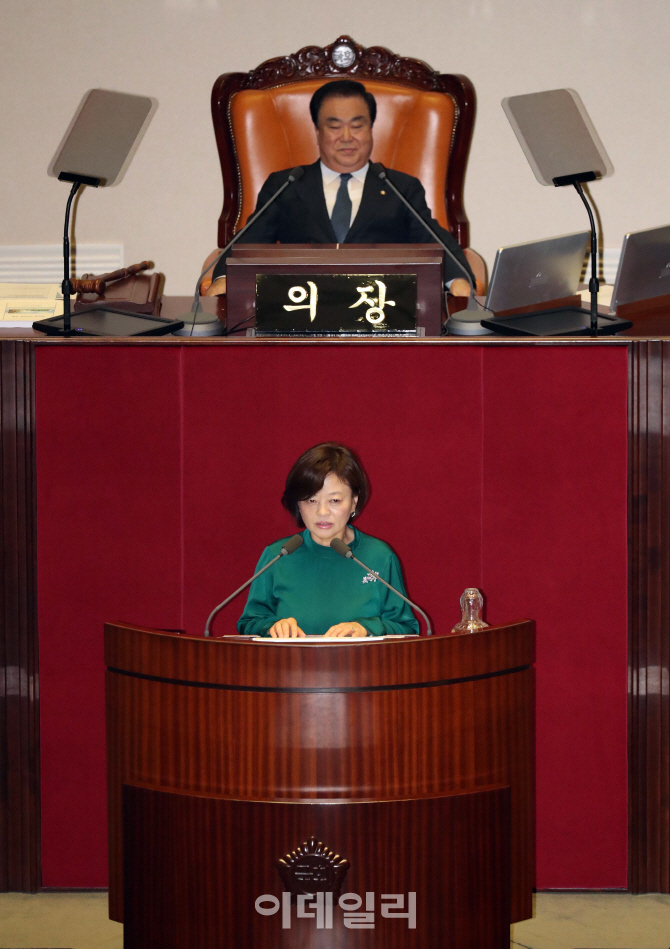 [포토]제안설명하는 진선미 민주당 의원