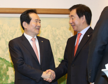 "김성태 연설에 내 귀를 의심했다"...문희상 이어 정세균도 발끈