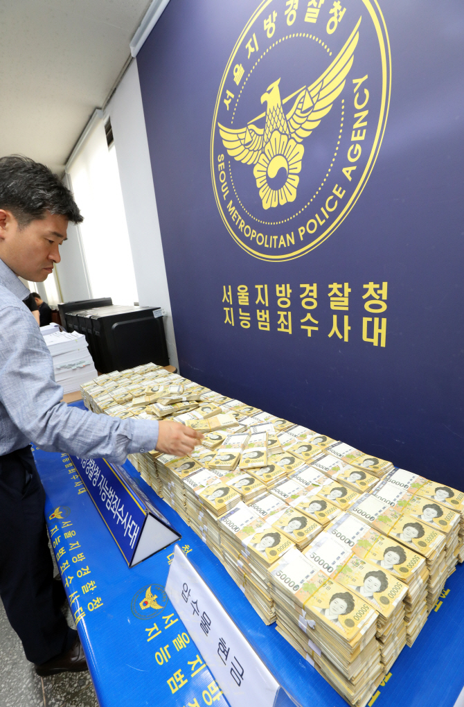 경찰, 4300억원대 불법 도박사이트 운영한 일당 검거