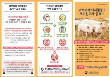 관세청, 아프리카 돼지열병 검역 강화.. "돈육 가공품 휴대반입 금지"