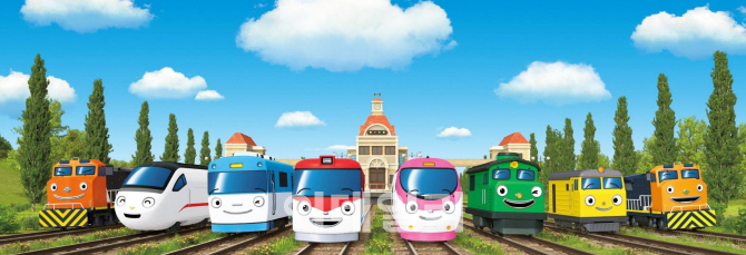 '꼬마기차 띠띠뽀'에 KTX 나온다..코레일, 업무협약 체결