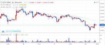 `백약이 무효` 힘잃은 암호화폐…이더리움 `또 연중최저` 추락