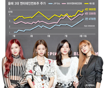 무역분쟁·금융불안도 빗겨간 엔터株…더 높이 '점프'