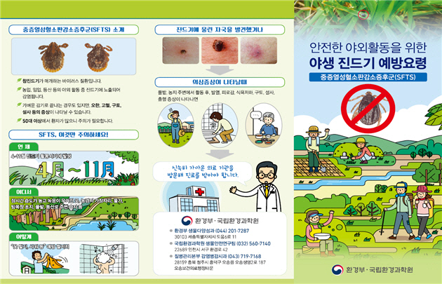 "가을철 벌초·성묘 때 야생진드기 조심하세요"