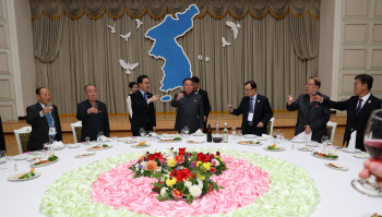 남북, 평양서 공동호소문 발표..“평화·번영·통일 새 역사 써나가야”