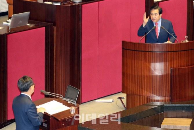 [국회 말말말]"심재철 특활비도 공개해라"vs"김동연 사퇴하라"