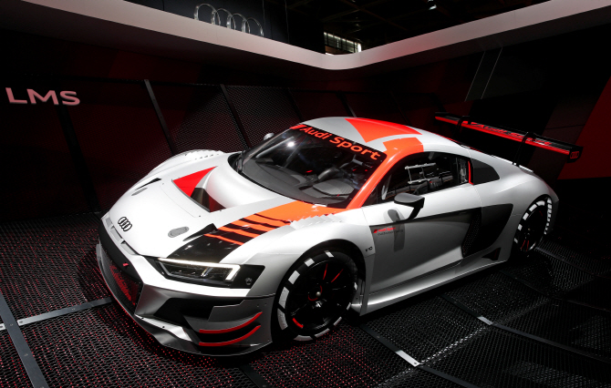 [포토]아우디 'R8 LMS', 강렬한 존재감