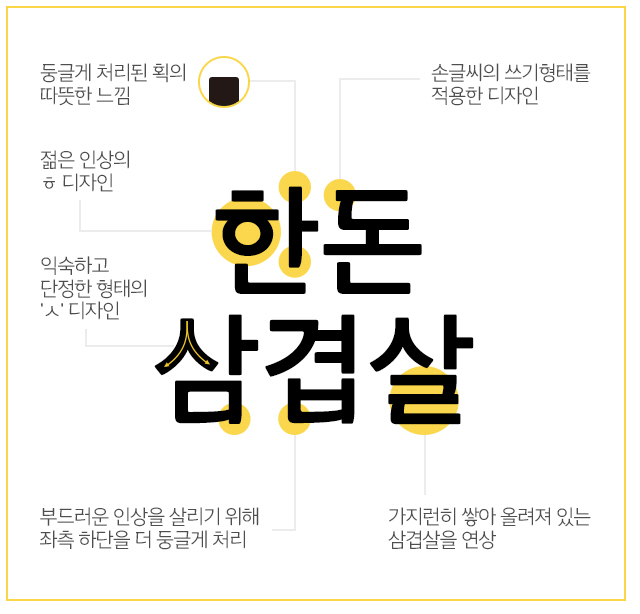 한돈자조금, 한글날 기념 ‘한돈체’ 무료 배포