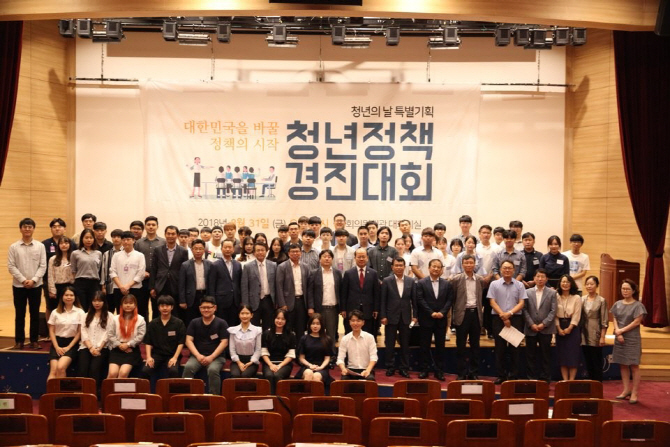 대진대 사회복지학과 학생들, '청년정책경진대회' 대상 수상