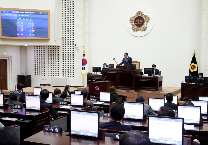 인천시 무상교복 조례안 수정 가결…자체 브랜드명 포함