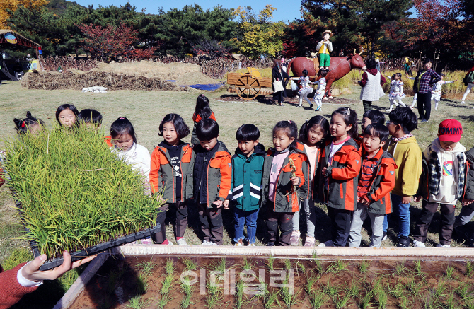 [포토]‘2018이천쌀문화축제’에 모내기 하러 왔어요!