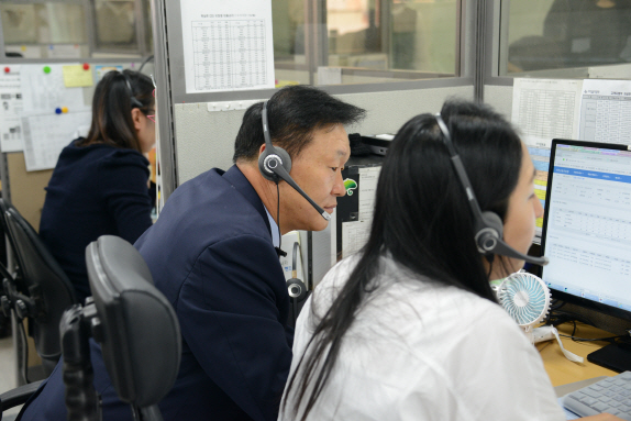 이계문 서민금융진흥원장, 맞춤대출서비스 현장 점검