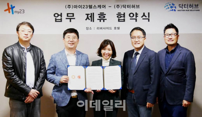 마이23헬스케어, 닥터허브와 알파콘 암호화폐 활성화 협약