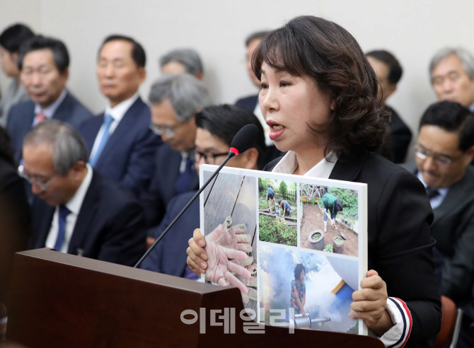 [포토]한유총 입장 관련 발언하는 김용임 지회장