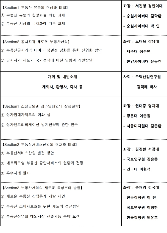 5일 부동산산업의 날 행사 개최..학술 컨퍼런스·잡페어 열려