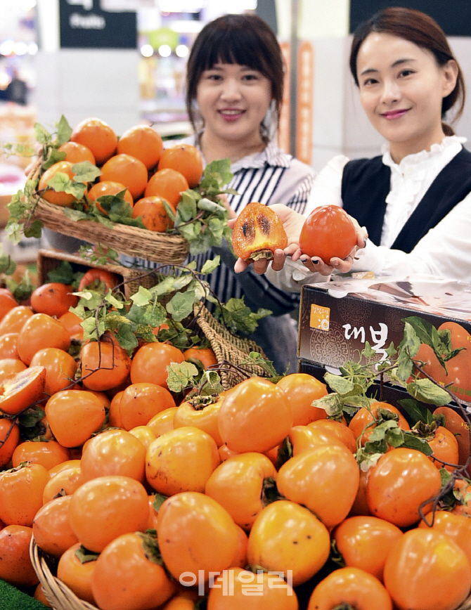 [포토] 농협유통, 대봉시 판매