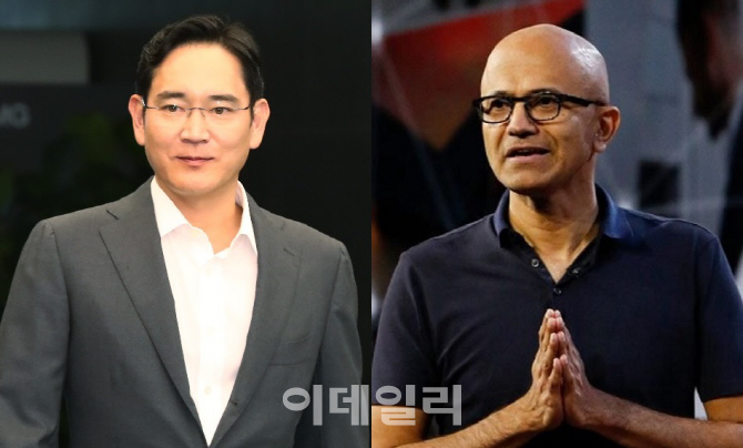 이재용, 마이크로소프트 CEO와 회동..협력 확대키로(종합)