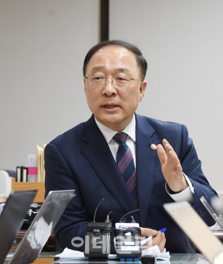 홍남기 후보자 "소득주도 성장과 혁신성장 택일 문제 아냐"