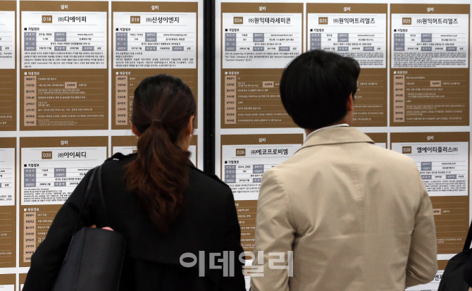 [포토]'삼성의 벽을 뚫어라' 구직자들로 붐비는 삼성협력사 채용한마당