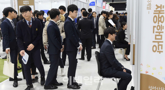 [포토]'삼성협력사 채용한마당', 현장면접