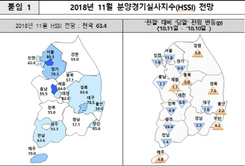 대출 규제·청약제도 개편 악재… 이달 전국 분양경기 ‘흐림’