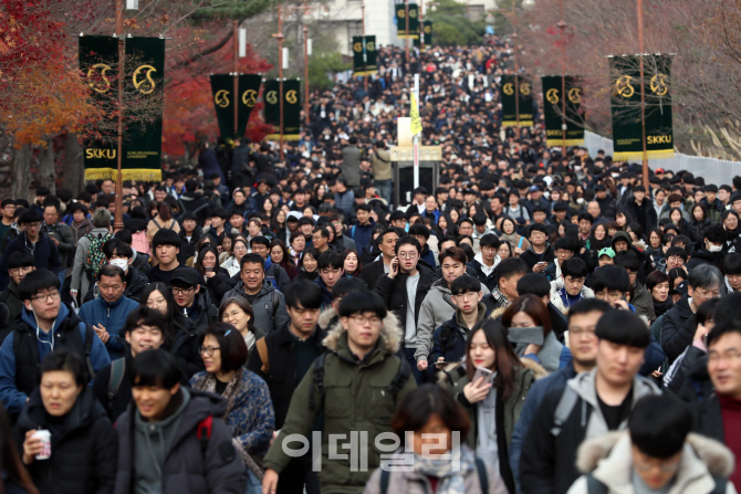 [포토]수시 논술시험 치르고 나서는 수험생들
