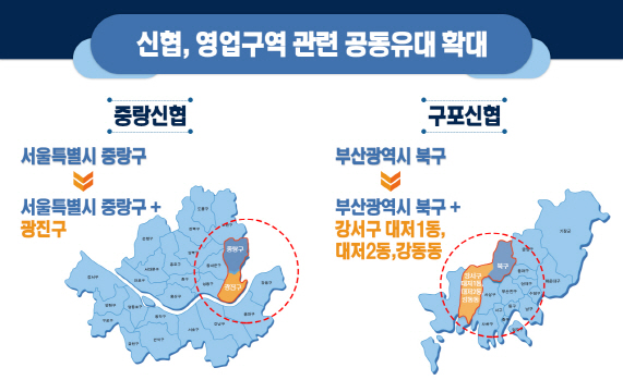 서울 중랑신협, 광진구까지 영업구역 확대한다