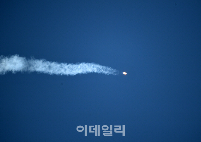 [포토]하늘로 날아오른 한국형 시험발사체 '누리호'
