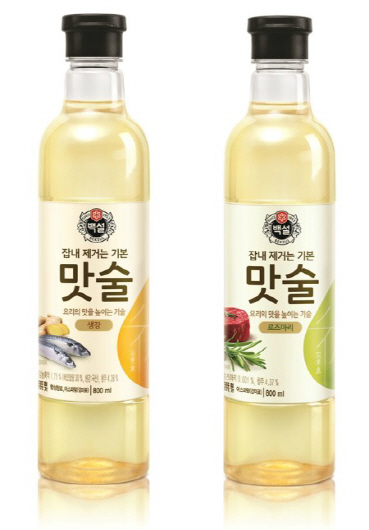 CJ제일제당, 음식 풍미 살리는 ‘백설 맛술’ 출시