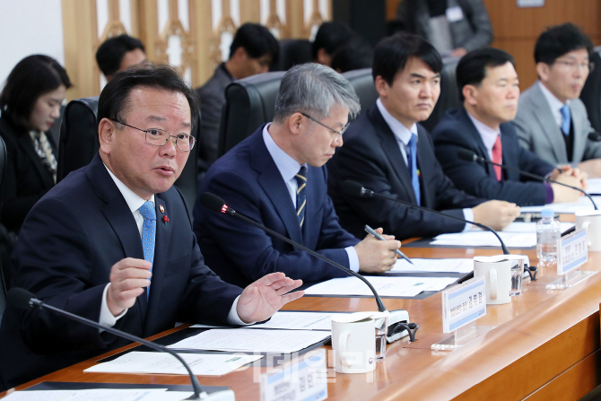 [포토] 김부겸 장관, 시장·군수·구청장 소통 간담회