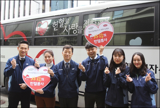 대우산업개발, 연말 릴레이 봉사활동