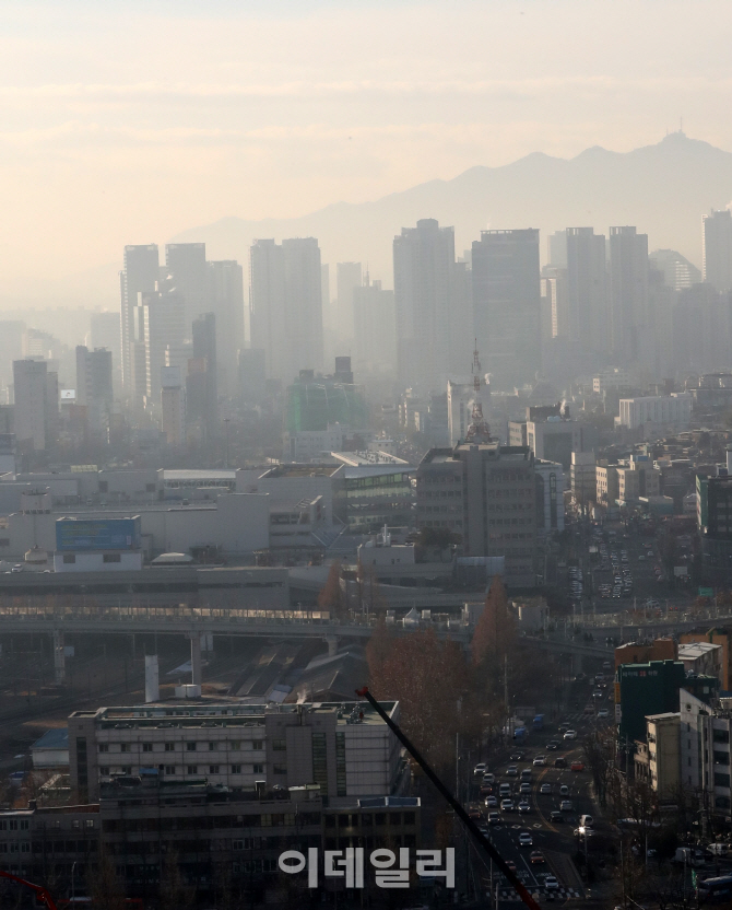 [포토]미세먼지 몰려온다