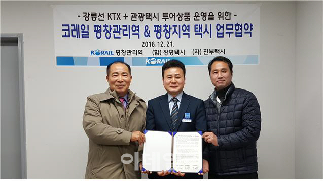 코레일, ‘강릉선 KTX+택시 투어’ 관광상품 출시