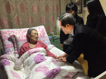 제1회 바른 의인상 수상자에 김복동 할머니