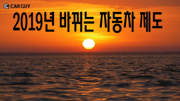 2019년 달라진 자동차 제도..번호판 바뀌고 레몬법 발표