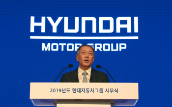 정의선 현대차그룹 수석부회장 “변화와 혁신…새로운 도약의 원년”(종합)