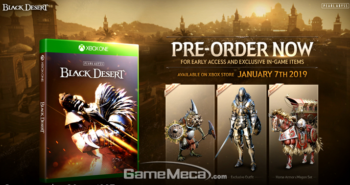 펄어비스 '검은사막' Xbox One 버전, 3월 4일 출시 확정