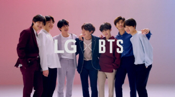 LG전자xBTS, 국내기업 글로벌캠페인 중 트위터 화제성 1위