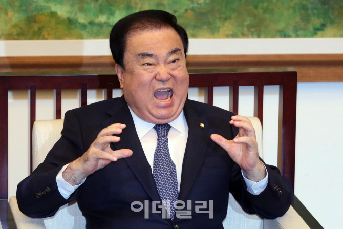 [포토]문희상 의장 '표정의 달인'