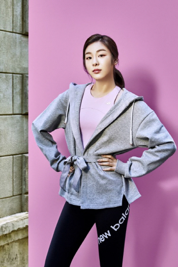 김연아X뉴발란스, ‘코어발란스 애슬레저’ 화보