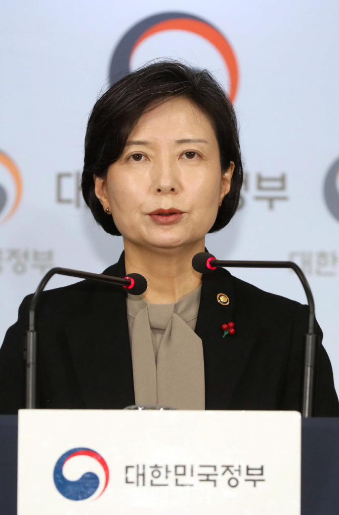 [포토]체육계 성폭력 근절대책 브리핑하는 이숙진 차관