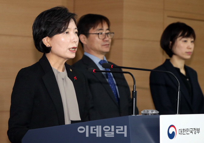 [포토]브리핑하는 이숙진 여성가족부 차관
