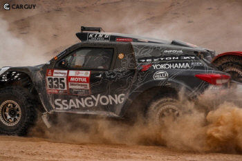 쌍용 렉스턴 개조차 DKR,지옥의 레이스 ‘다카르 랠리’ 완주