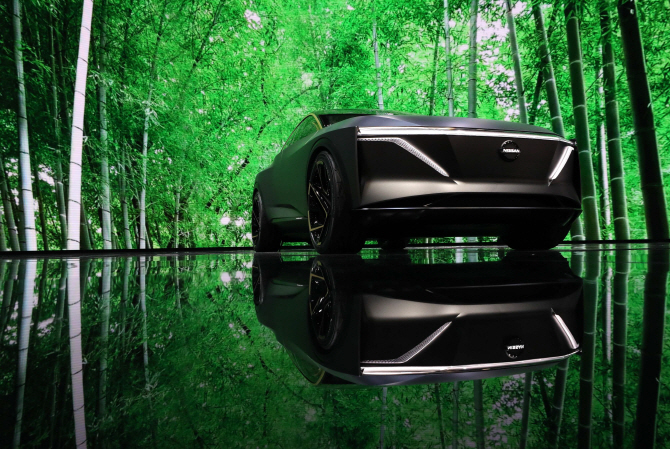 [포토]닛산 'IMS 컨셉트카', 전기자동차의 미래