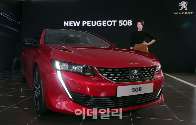 [포토]푸조, 플래그쉽 세단 '뉴 푸조 508' 국내 공식 출시