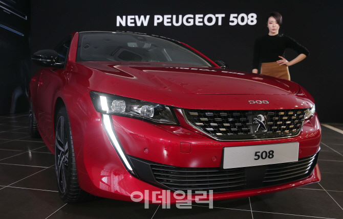 [포토]푸조, 플래그쉽 세단 '뉴 푸조 508' 출시
