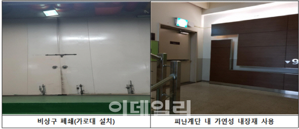 화재대비 없이 공사中 공항·가연성 피난계단 설치 백화점…생활안전 적폐 여전