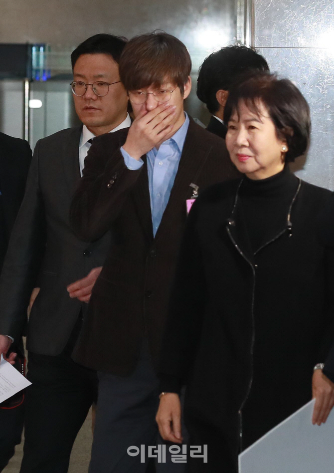 [포토]국회에서 빙상계 성폭력 관련 기자회견