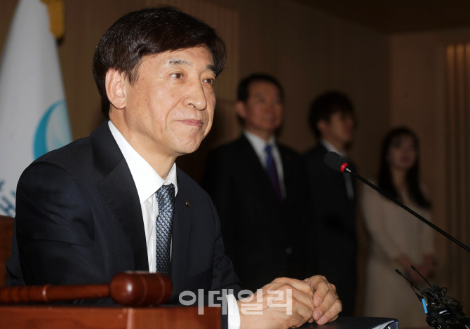 [포토]금통위 주재하는 이주열 총재